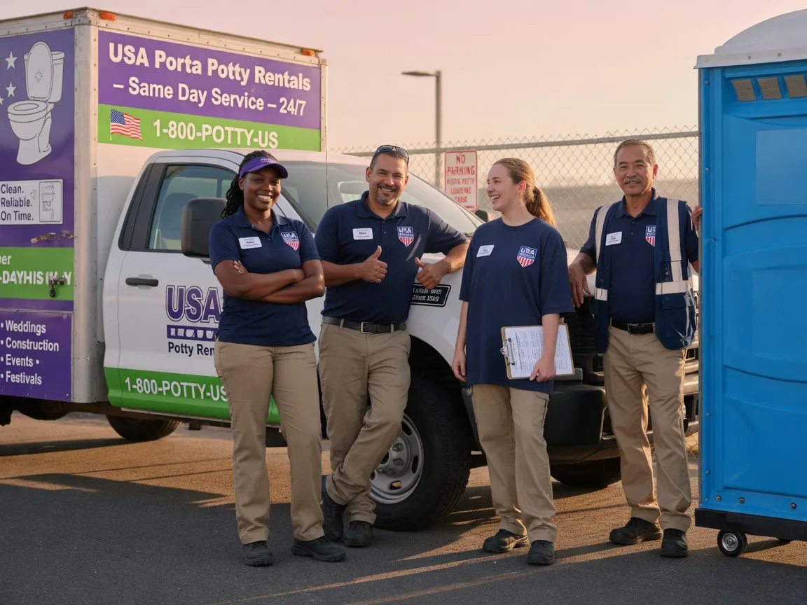 Porta Potty Rental company in Canal Winchester, OH