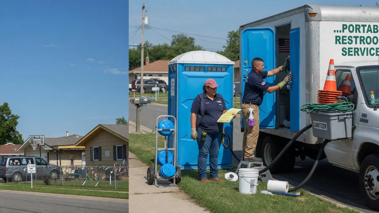 Portable Toilet Rental in Canal Winchester, OH near me